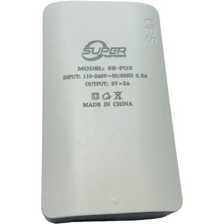 Security Monitoring (5v) UPS Power Supply 1200mAh