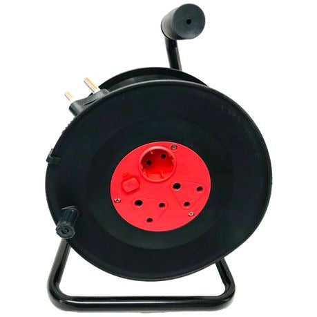 50M Cable Reel Extension with 3 Sockets