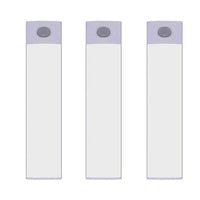 Motion Sensor Intelligent Light Rechargeable Magnet Closet Light - 3 Pack