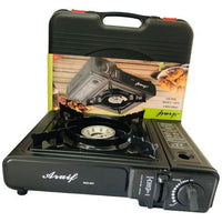 Portable Butane Gas Stove Automatic Ignition with Carrying Case