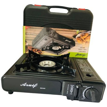 Portable Butane Gas Stove Automatic Ignition with Carrying Case