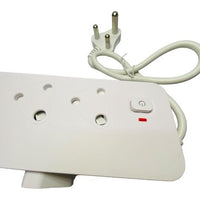9 Way Multi Plug Power Adaptor, Schucko & Euro