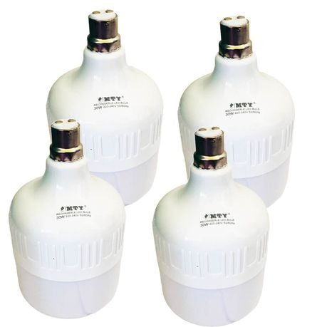 20Watt Smart LED Bulb Rechargeable Light - Pack Of 4