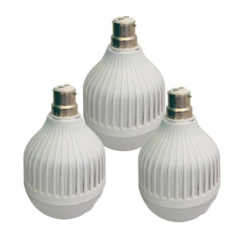 15Watt Smart LED Bulb Rechargeable Light - Pack Of 3