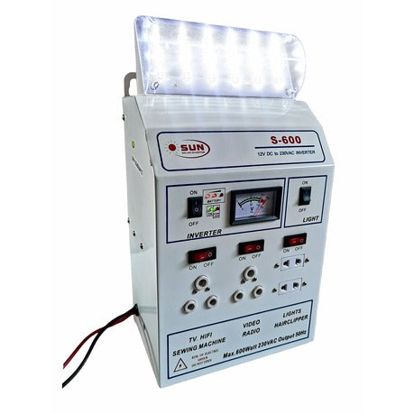 Sun Inverter with Light 600Watt