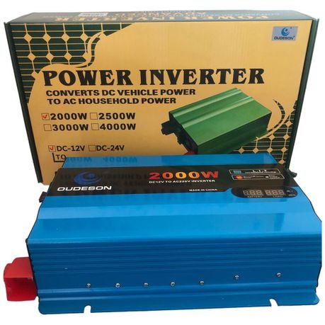 Power Inverter 2000W DC12V To AC220V