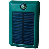 FB 10000mAh Solar Power Bank With LED Light - Green