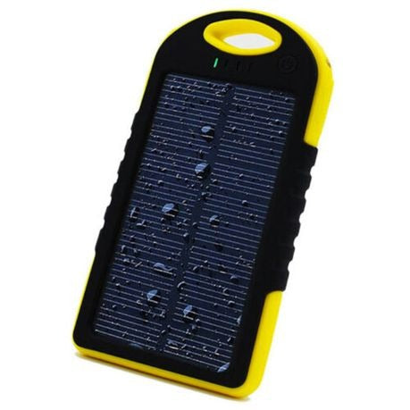 Waterproof Solar Power Bank (4000 MAh) - Shockproof - With Two USB Outputs