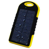 Waterproof Solar Power Bank (4000 MAh) - Shockproof - With Two USB Outputs