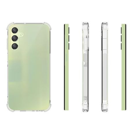 Shockproof Clear Pouch TPU Gel Case for Samsung Galaxy A15