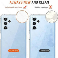 TRON Protective Shockproof Transparent Gel Case Made for Samsung Galaxy A25