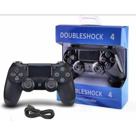 Replacement Wired Double Shock Controller PS4
