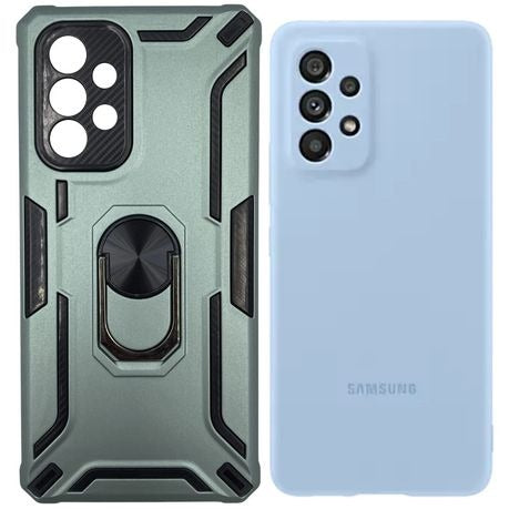 Ring Holder Kickstand Magnetic Armor Case For Samsung Galaxy A53 5G