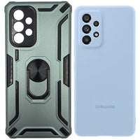 Ring Holder Kickstand Magnetic Armor Case For Samsung Galaxy A53 5G