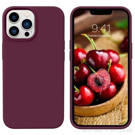 SWEG Shockproof Liquid Silicone Case For iPhone 13 Pro Max ( 6.7" ) Cover