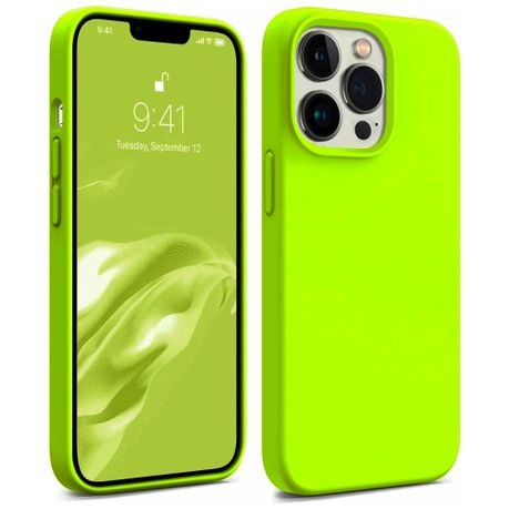 SWEG Shockproof Liquid Silicone Case For iPhone 13 Pro Max ( 6.7" ) Cover