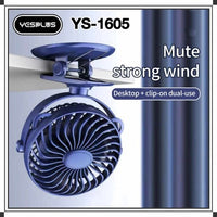 YesPlus - YS-1605 - Energy-Efficient Mini Clip-On Fan