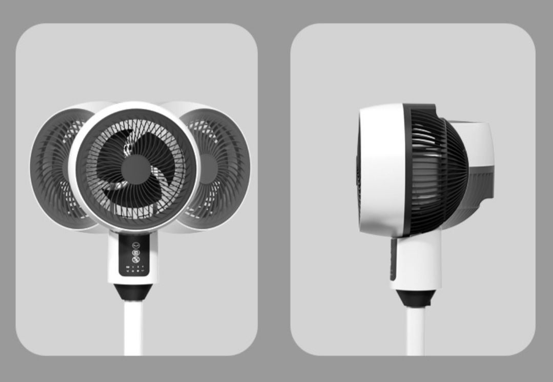 Condere Portable Remote Control Air Circulation Fan