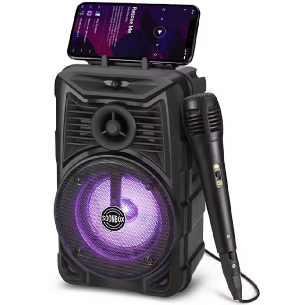 S5 Bluetooth Speaker with Microphone -Party Speakers with Bluetooth and Mic