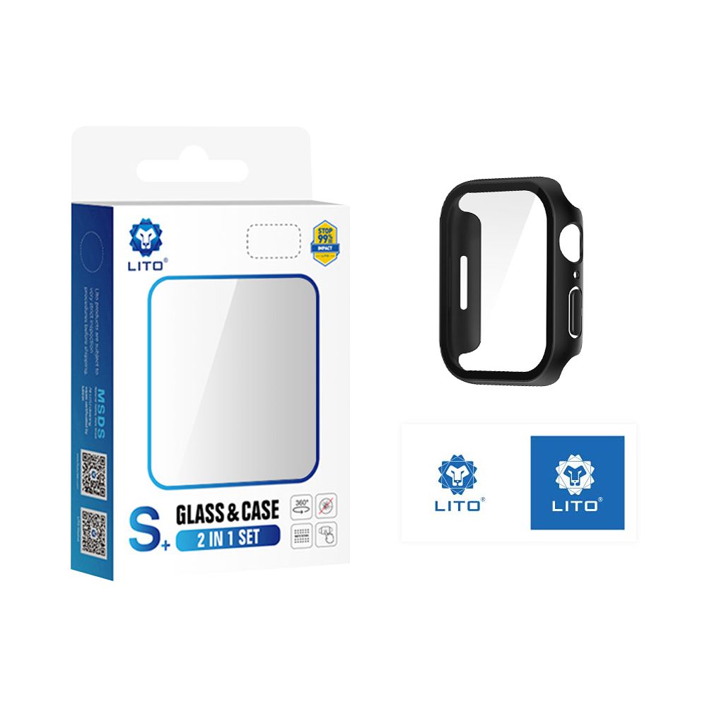 Lito S+ Glass & Case for Apple Watch Series 7 45mm