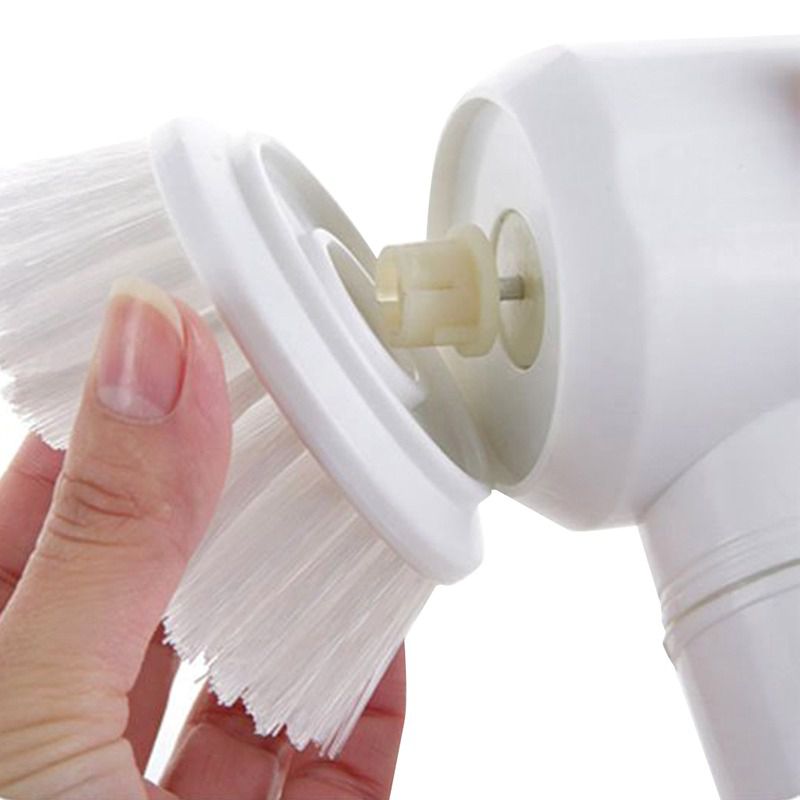 5 in 1 Electric Cleaning Brush Kitchen Bathroom Household Magic Brush
