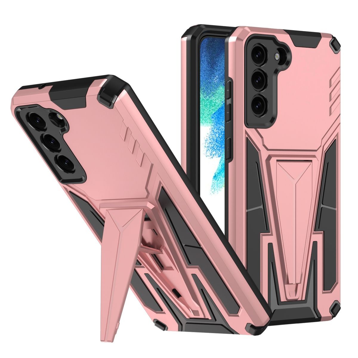 Samsung Galaxy S21 FEShockproof Armor Stand Case