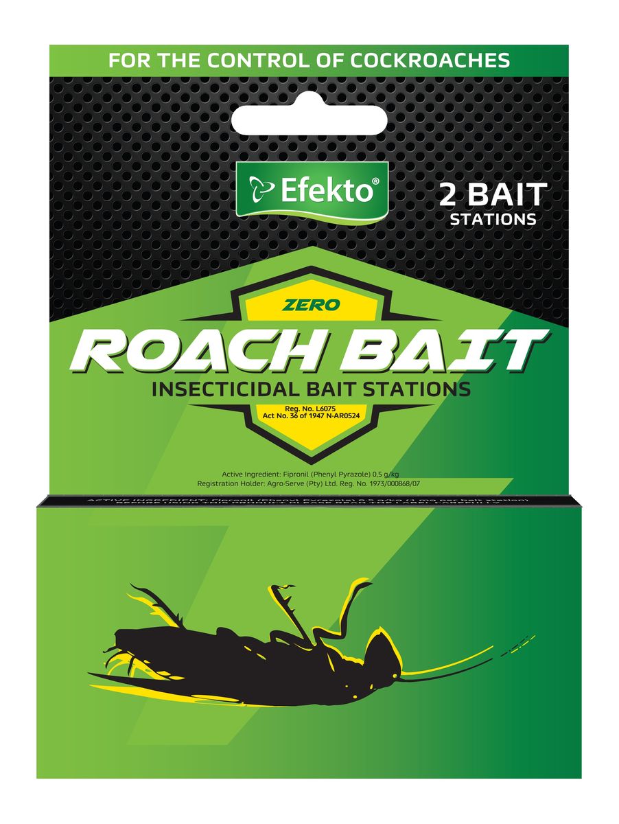 Efekto Zero Roach Bait 2 Bait Stations