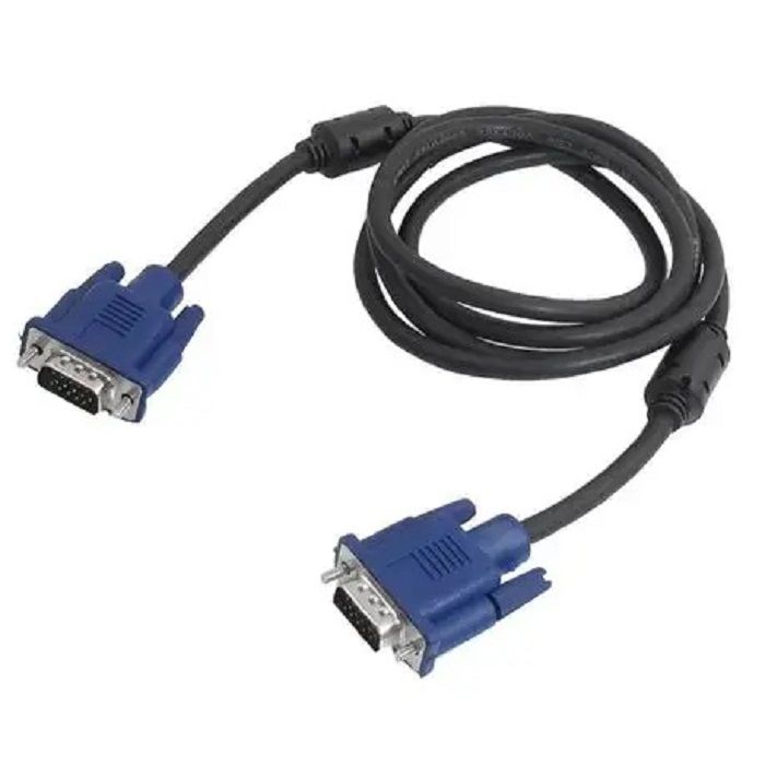 VGA Cable 1.5m - Male to Male VGA Cable for PC, TV, Laptop
