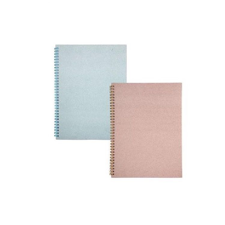 Pack of 2 Novelty Glitter A4 Notebooks