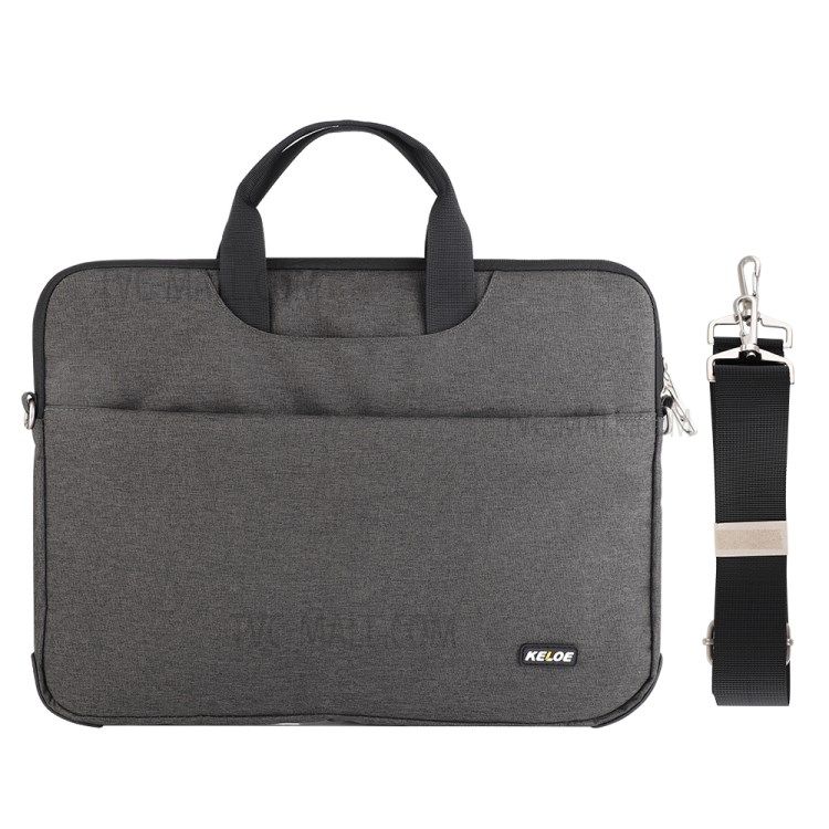 Laptop/ Notebook bag-Water Resistant Protective Laptop Bag-Grey- Light Grey