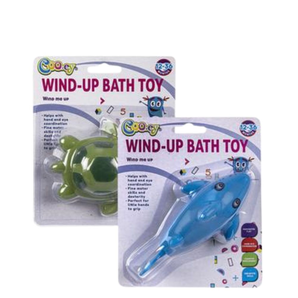 Baby Bath Bud Vinyl Wind Up Toy ( Pack of 2)