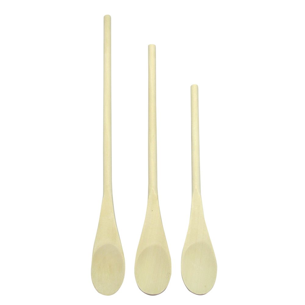 Wooden Mixing Spoon 3 Piece Set (Set of 3)