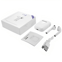 super quality Wireless Earphones Earbuds with Charging Case i12 Pods- whie