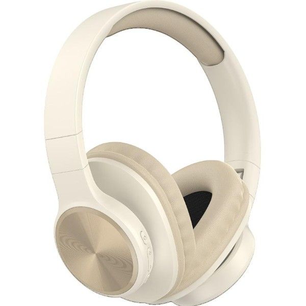 P202 -Wireless Quality Sound Isolation Headset With Super Bass- Gold