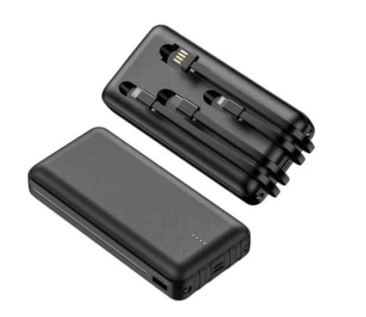 Andowl Multi-functional 10000mah Small Power Bank - Black