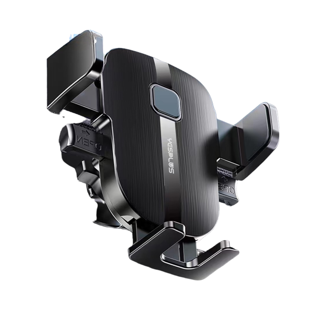 Yesplus - Ys-1508 - 360 Rotation - Car Phone Holder - Bracket - Black