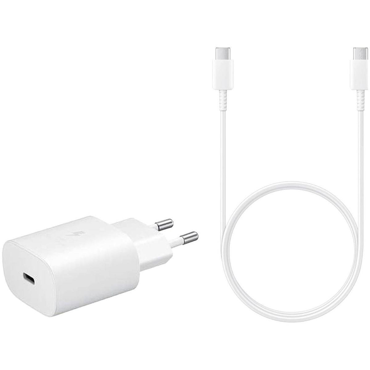 45W PD USB-C Charger with Ultra-Fast Charging &Type C to Type C Cable