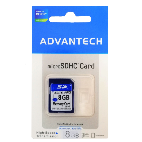 Adventech 8 GB Class10 micro SD Card with SD Adapter