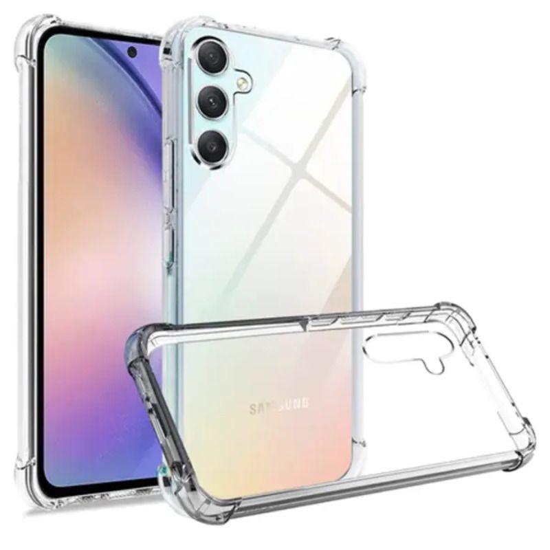 TPU Transparent Slim Fit Clear Phone Case for Samsung Galaxy A55