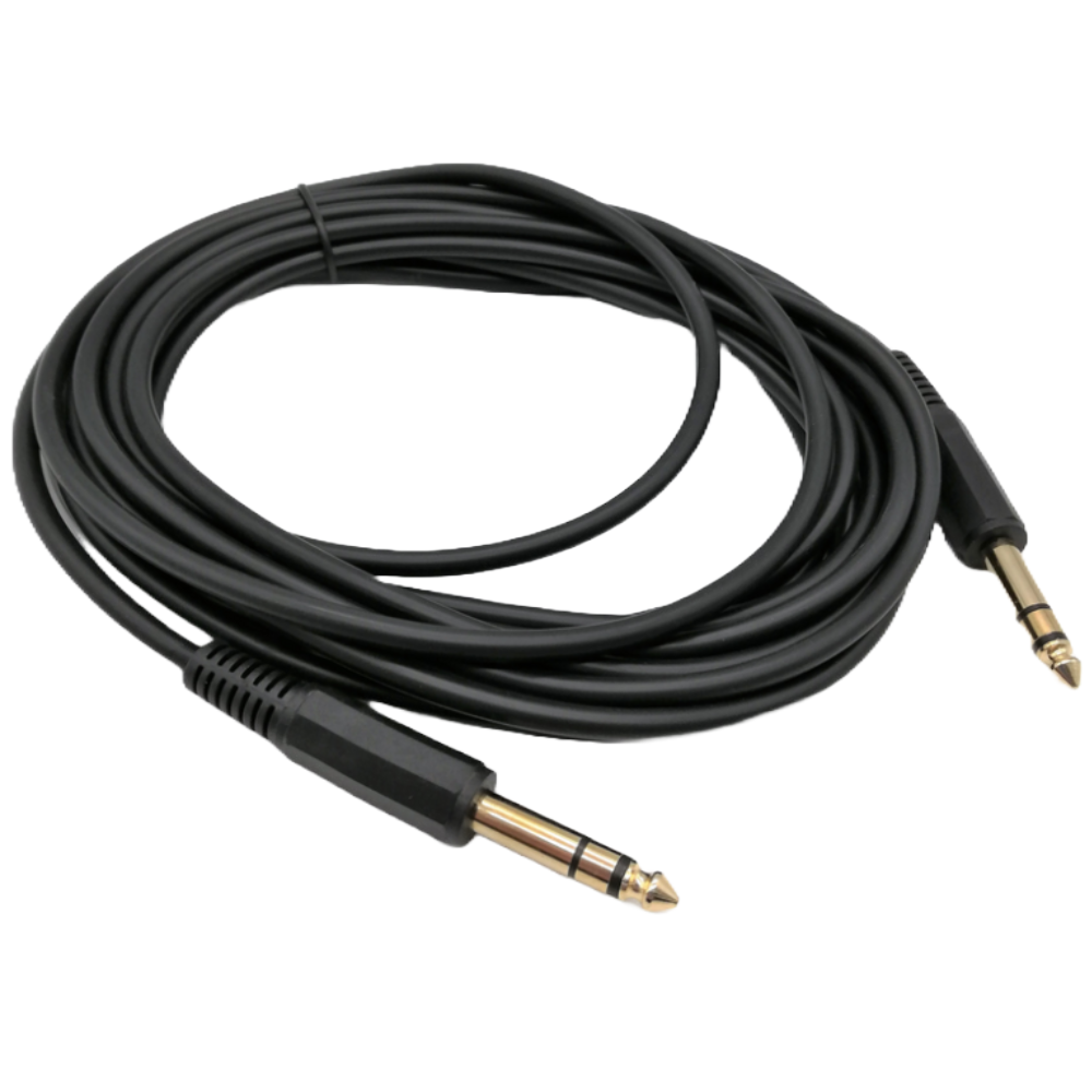 Precision Audio Cable Jack 6.3mm Male to Male - Aux Cable 5M