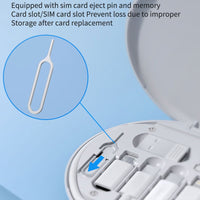 60W USB Fast Charging Cable Set with Type C Micro USB Port & Mobile Stand - 1 Pack