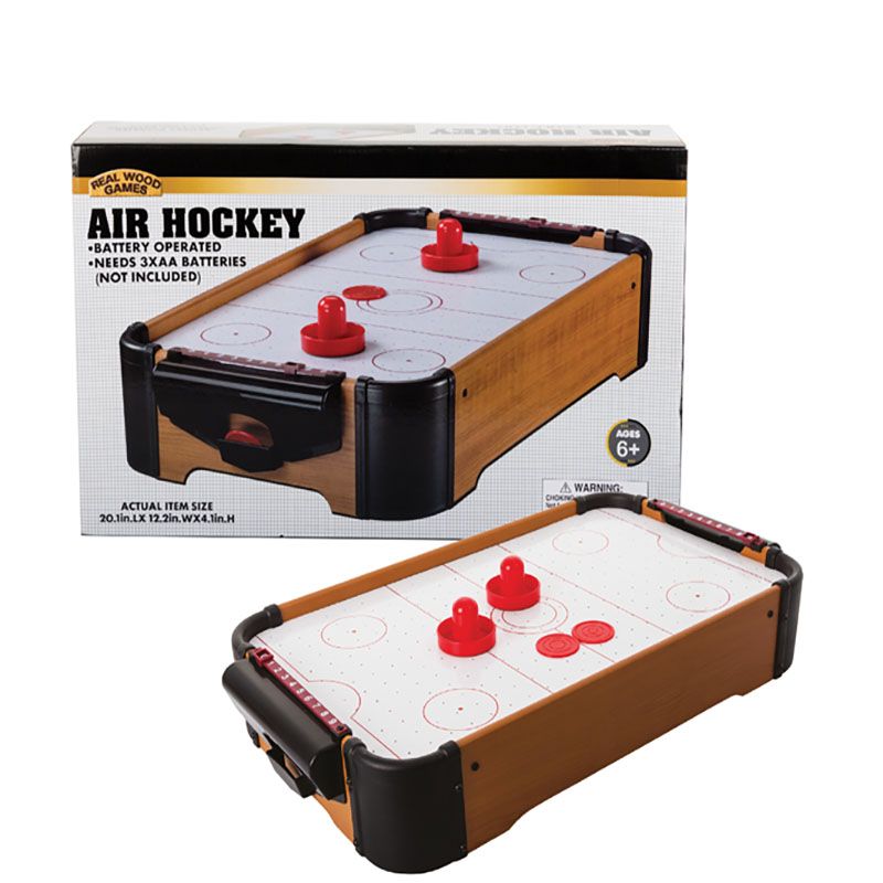 Battery Operated Classic Mini Tabletop Air Hockey Family Game