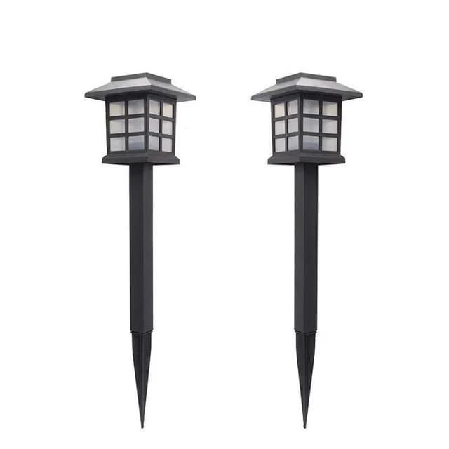 2 Piece IP65 Waterproof Solar - Powered Glow Garden Lights