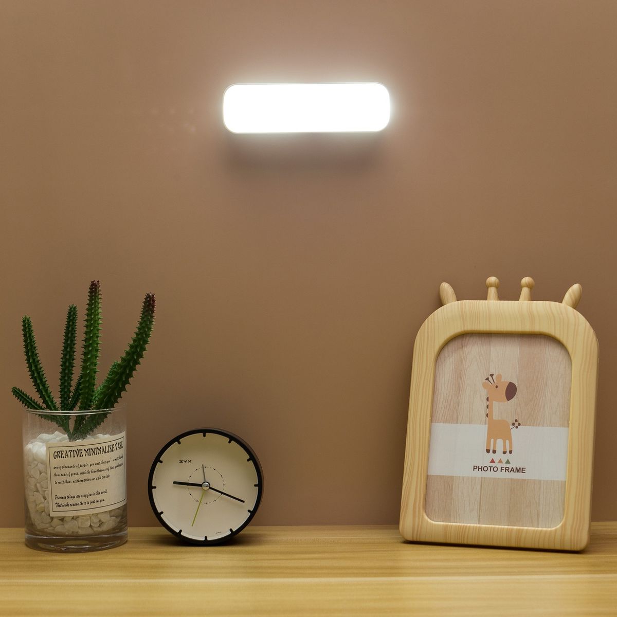 10cm Motion Sensor Smart LED USB Rechargeable Magnet Closet LED Light