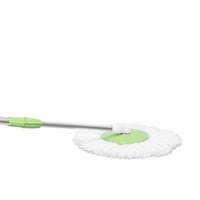 Green - 360 Spin Mop & Bucket System with Microfiber Head