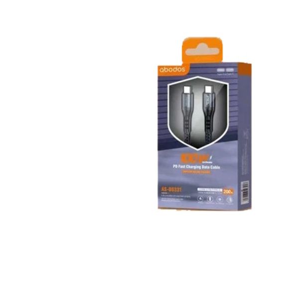 ABODOS AS-DS332C 100W 2M Type-C to Type-C Fast Charging Cable - PD 3.0