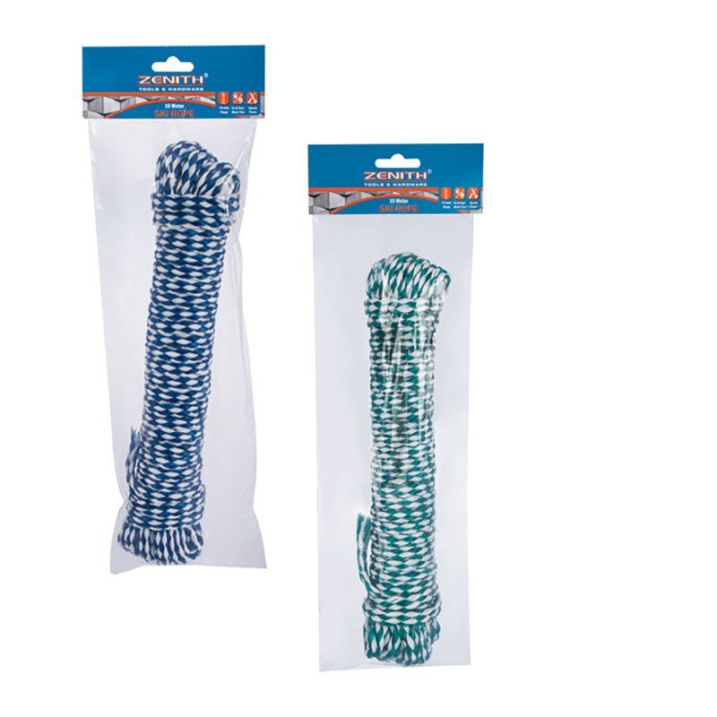 Bulk Pack x 4 Ski-Rope 10mm X 10m-Hank 2-Color Zenith