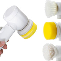 5 in 1 Electric Cleaning Brush Kitchen Bathroom Household Magic Brush