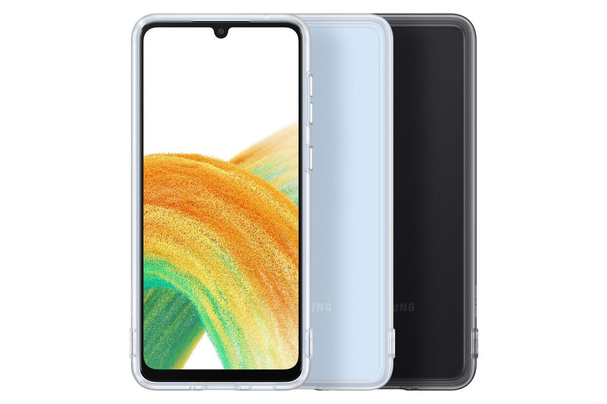 Samsung Galaxy A33 5G Soft Clear Case-Clear