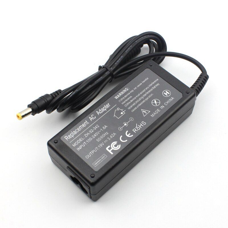 Replacement laptop Charger Acer 19V 3.42A 65W 5.5x1.7 mm